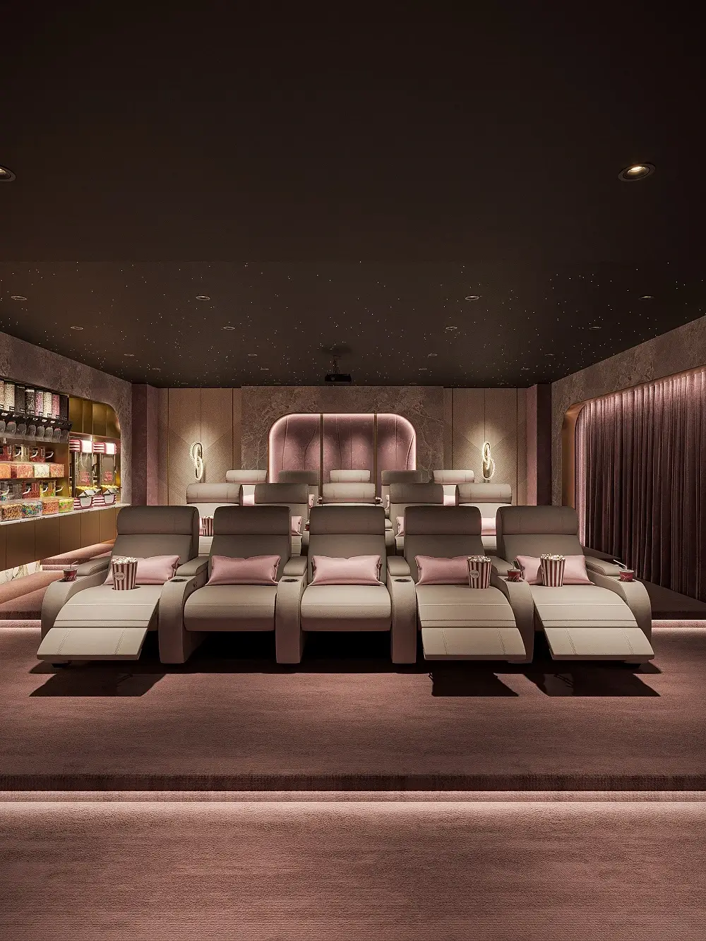 Private Cinema-Q GARDENS LOFTS