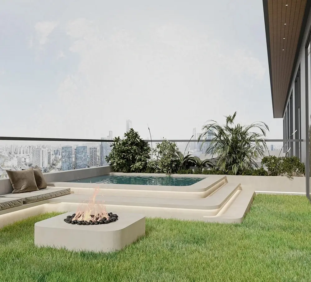 Outdoor Area-Q GARDENS LOFTS